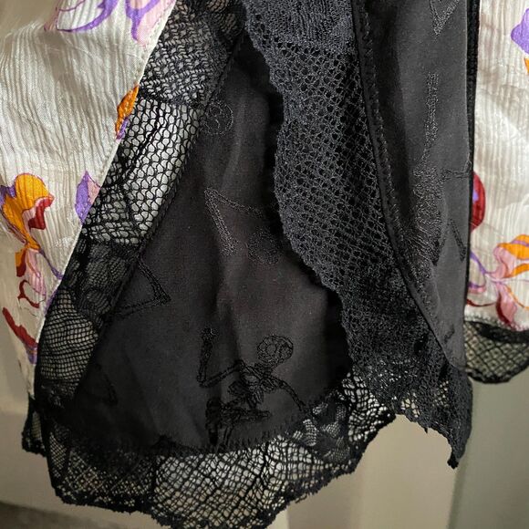 Zadig & Voltaire Chou Mix Patchwork Silk Blend Lace Cami ASO Tessa Porter $378 - Picture 4 of 15